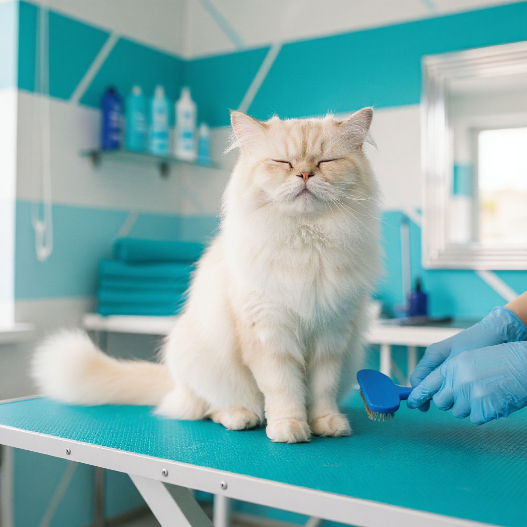 Grooming γατών
